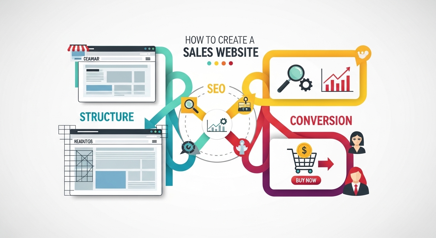 Como Criar um Site de Vendas: Estrutura, SEO e Conversão